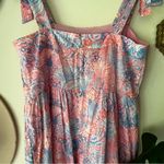 Talbots sleeveless maxi dress Women’s SIZE 8 coastal Beachy vacation travel Photo 7