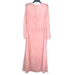 Revolve BUBISH  Charlotte‎ Sheer Maxi Dress in Blush Size Medium Photo 4