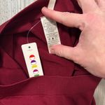 Burgundy boy shorts NWT OS says fist size 5 to 11 Red Photo 2