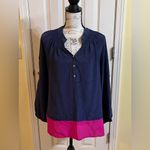 Lilly Pulitzer Elsa Silk Color Block Top Photo 1