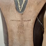 Antonio Melani  Womens Boots Sz 10M Mid Calf Brown Zip Studs Photo 6
