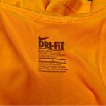 Nike Dri-Fit Regular Fit Racerback Activewear Workout Tank Neon Orange Medium Photo 4