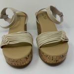 Me Too  Taupe cork wedge adjustable strap sandals size 9.5 New!NWOB Photo 1