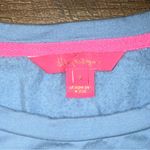 Lilly Pulitzer Tops Suzy Scalloped Ruffle Sleeve Crewneck Sweatshirt Photo 5