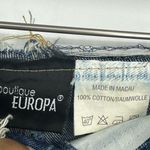 Vintage Y2K Boho Denim Maxi Skirt Size 16 Plus Size Early 2000s Photo 3