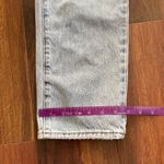 PacSun 25  High Rise Straight Light Wash Button Fly Jeans Photo 7