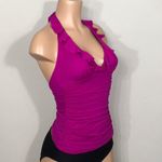 Ralph Lauren Lauren plunge neck tankini top. New Photo 4