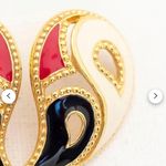 Avon Magatama Paisley Teardrop Stud Earrings Multiple Photo 1