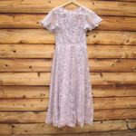 Mac Duggal 50665 Womens Embroidered High Neck Cap Sleeve A Line Gown Photo 5