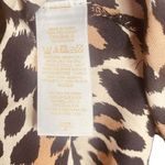 Kate Spade  New York Leopard Print Button Down Blouse Top Shirt Photo 9