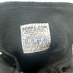 Sorel Explorer Joan Suede Boots Lace-Up Waterproof Weather Black Size US 9.5 Photo 12