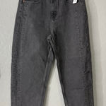 Gap Denim High Rise Barrel Ankle Jean, Black, 8, 804566 Photo 0