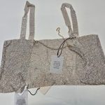 superdown Mackenzie Crop Top in Gold Photo 7