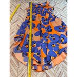 Romeo + Juliet Couture Floral Print Asymmetrical Hem Dress Women's Small Silky S Photo 4