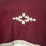 Vtg 80’s Western Cropped Embroidered Rodeo Barrel Racer Top Red Photo 4