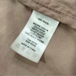 Eliane Rose  Open Blazer Jacket Tencel Beige Pink Roll Tab 3/4 Sleeve Size L Photo 4