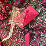 Pure Energy NWT Pink Paisley 3/4 Sleeve Blouse Size 3 Photo 6