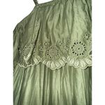 Old Navy Off Shoulder Tiered Swing Midi Dress Womens Sz 2X Boho Prairie Country Photo 5