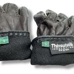 Ralph Lauren Vintage Lauren Leather Insulated Gloves Photo 9