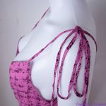 Free People NEW Intimately ‎ Caught Up Printed Slip Dress, Pink, XL Photo 9