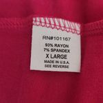 cha cha vente Hot Pink Draped Knit Dress NWT Size XL Fuchsia Wedding Guest Dress Photo 8