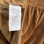 Madewell  Women's Brown Corduroy Swing Blouse Size Small Boxy Long Bell Sleeve Photo 6