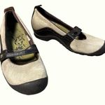 Merrell  Plaza Bandeau Dark Taupe Mary Jane Clogs Photo 0