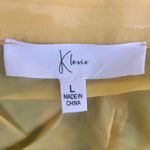 Klesis‎ Strapless Sunflower Jacquard Mini Dress Garden Party Grandmacore Size L Yellow Size L Photo 5