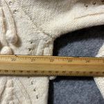 EN CREME Cream Bobble Knit Cardigan Sweater Puffy Sleeve Oversized M L Size M Photo 5