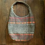 Robin Ruth Miami themed canvas tote bag Photo 1