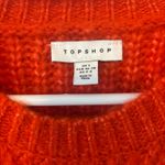 Topshop  Orange Knit Sweater Photo 1