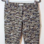 Anatomie Army Green Camo Skinny Cargo Pants Size Small Photo 1