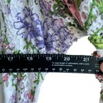 R & K Multicolor Floral Net‎ Dress Spring Summer Bridal Shower Dress Size 16 Photo 7