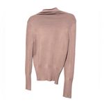 French Connection Dark Blush Pink Soft Knit Cowl Neck Sweater Cozy Comfort sz S Photo 3