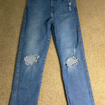 Levi's Signature by Levi Strauss Heritage High Rise Straight Distressed Jeans 6/W28 Photo 0