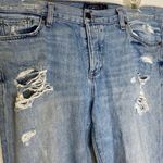 Lucky Brand Sienna Slim Boyfriend Ankle Denim Jeans EUC Sz 10/30 Destroyed Women Photo 2