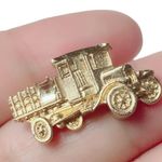 Gold Tone Dump Truck Pin Photo 1