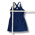 Fabletics  Women’s Active‎ Dress L Short Navy Cross Back Built-In Shorts NWT Photo 2
