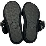 UGG  Fuzz Yeah Sheepskin Slipper Slide Women's Black Size 10 style 1104662 Photo 3
