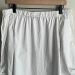 Tibi Poplin Off the Shoulder Tunic Top White Photo 9