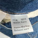 Reformation Hanna Mid Rise Relaxed Jeans - Size 26 Sustainable Premium Denim Photo 6