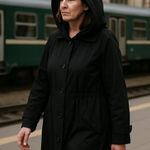 Vintage trench coat • detachable fleece lining • unisex Size XL Photo 0