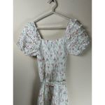Love Shack Fancy Clementine Eyelet Dress Size 2 Coquette Floral Girly Midi Length Photo 14