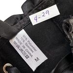 Adore Me  Black Lingerie Lace Up Corset Top Women Size Medium | 4-29 Photo 2