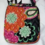 Vera Bradley  crossbody purse Ziggy Zinnia ID holder adjustable straps springtime Photo 2