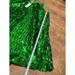 Oh Polly Glam sequin v neck mini dress NWT Photo 2