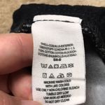 Free People  Women’s Distressed Gray Black Rosettes Raw Hem Denim Jean Shorts Photo 7