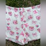Strawberry Shortcake Sleeping/Lounging Shorts Pink Size L Photo 1