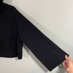 Athleta Black Steady State Bell Sleeve Pullover Crop Hoodie Size XS #486705 Photo 4