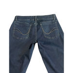 Lee  Riders Jeans Women's Size 16P Mid Rise Skinny Blue Distressed Stretch Pants Photo 7